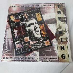 Elvis The King 1000 Piece (24"x30") Puzzle Springbok Classic VTG NEW SEALED!!!